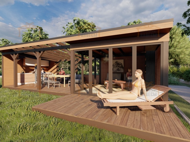 Застекленная беседка ДОЛЬЧЕ ВИТА — Фото 3