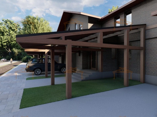 Навес для машин ТАУНХАУС — Фото 3