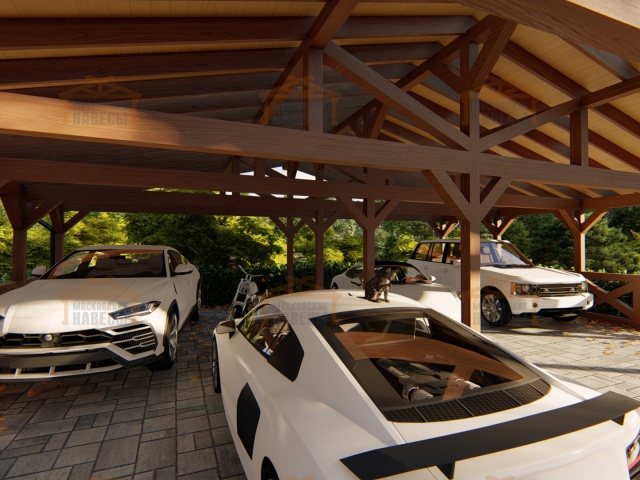 Навес для восьми машин ФЕНИКС — Фото 5