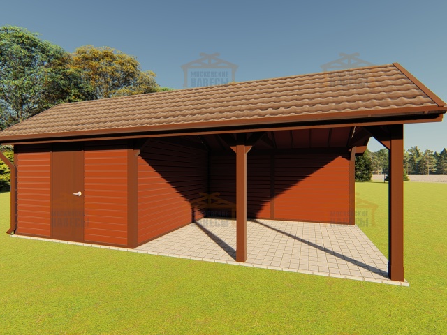 НАВЕС-БЕСЕДКА КАРПАТЫ 2.0 — Фото 4