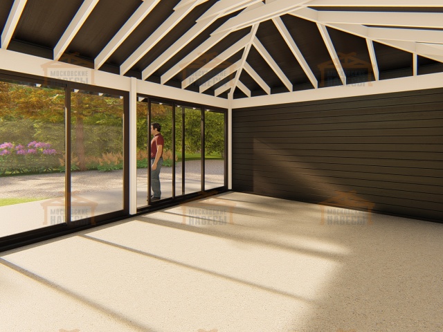 Застекленная беседка ЧАЙКА — Фото 5