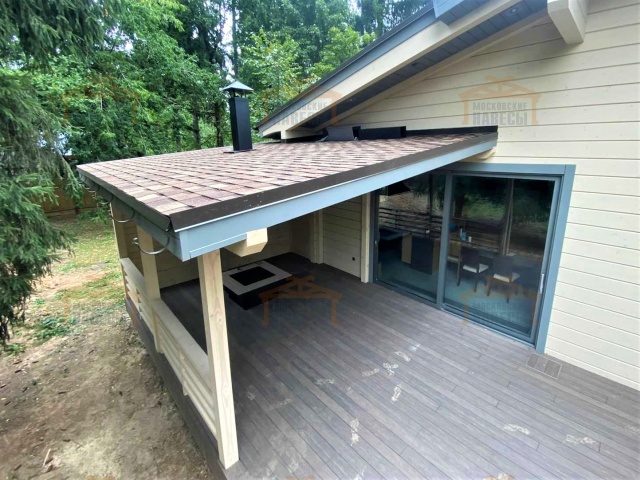 ВЕРАНДА-ТЕРРАСА К ДОМУ ЛЕТНЯЯ — Фото 6