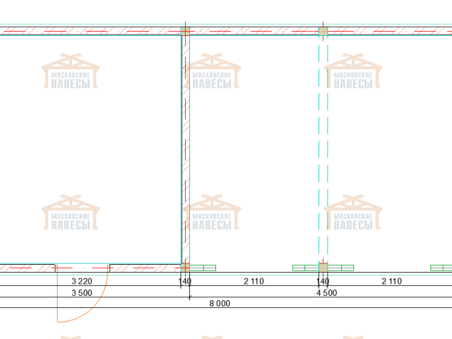 НАВЕС-БЕСЕДКА КАРПАТЫ 2.0 — Фото 7