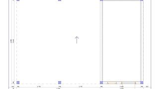 Навес для двух машин с хозблоком ФЛЭТ 1.0 - миниатюра